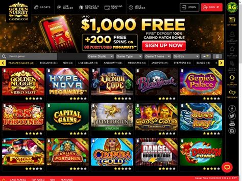 golden nugget casino online nj